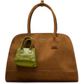 Steve Madden Harlii Faux Suede Satchel, Tan
