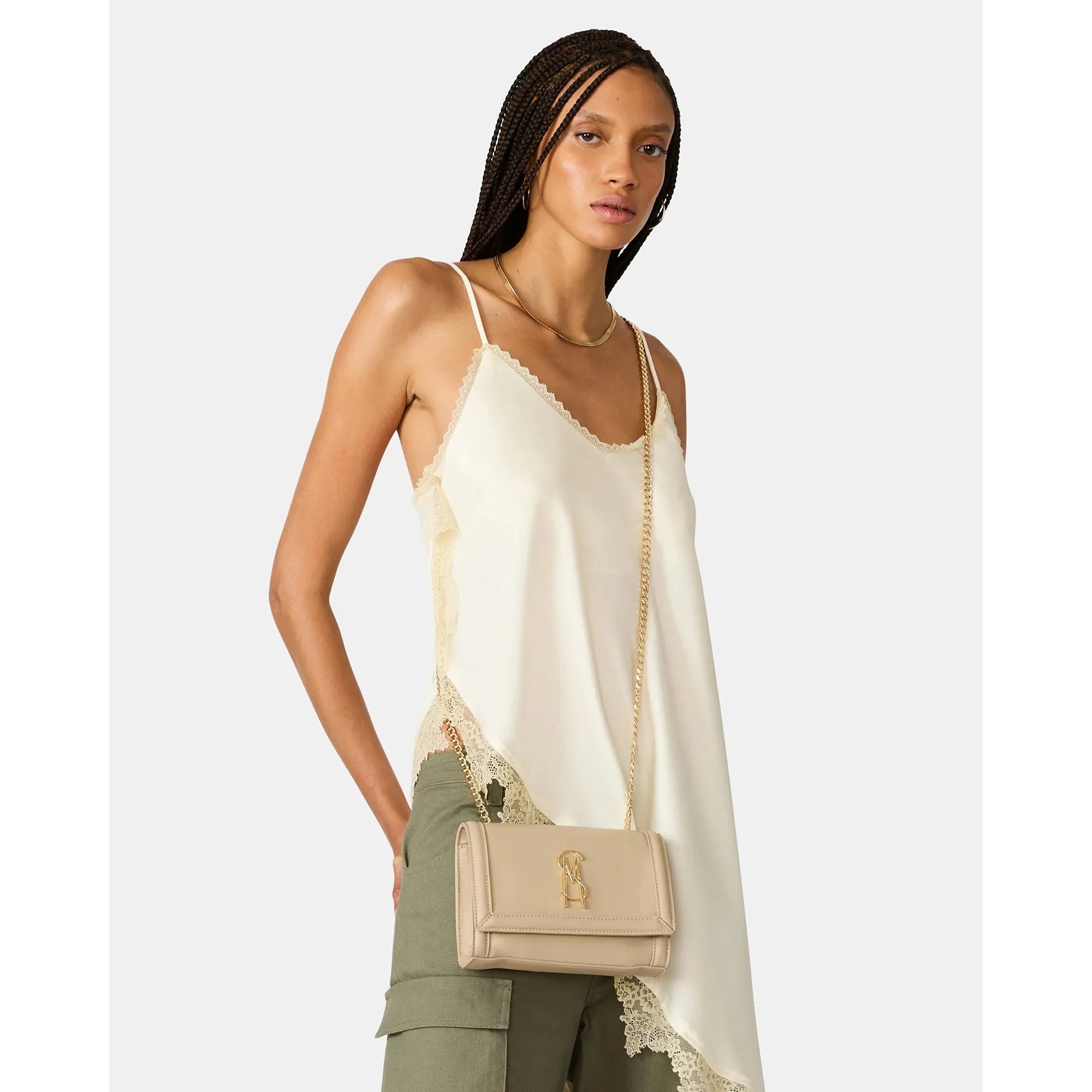 Steve Madden Larisal Crossbody, Beige