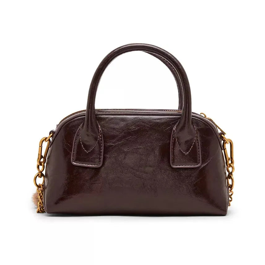 Steve Madden Melodie Small Satchel, Chocolate