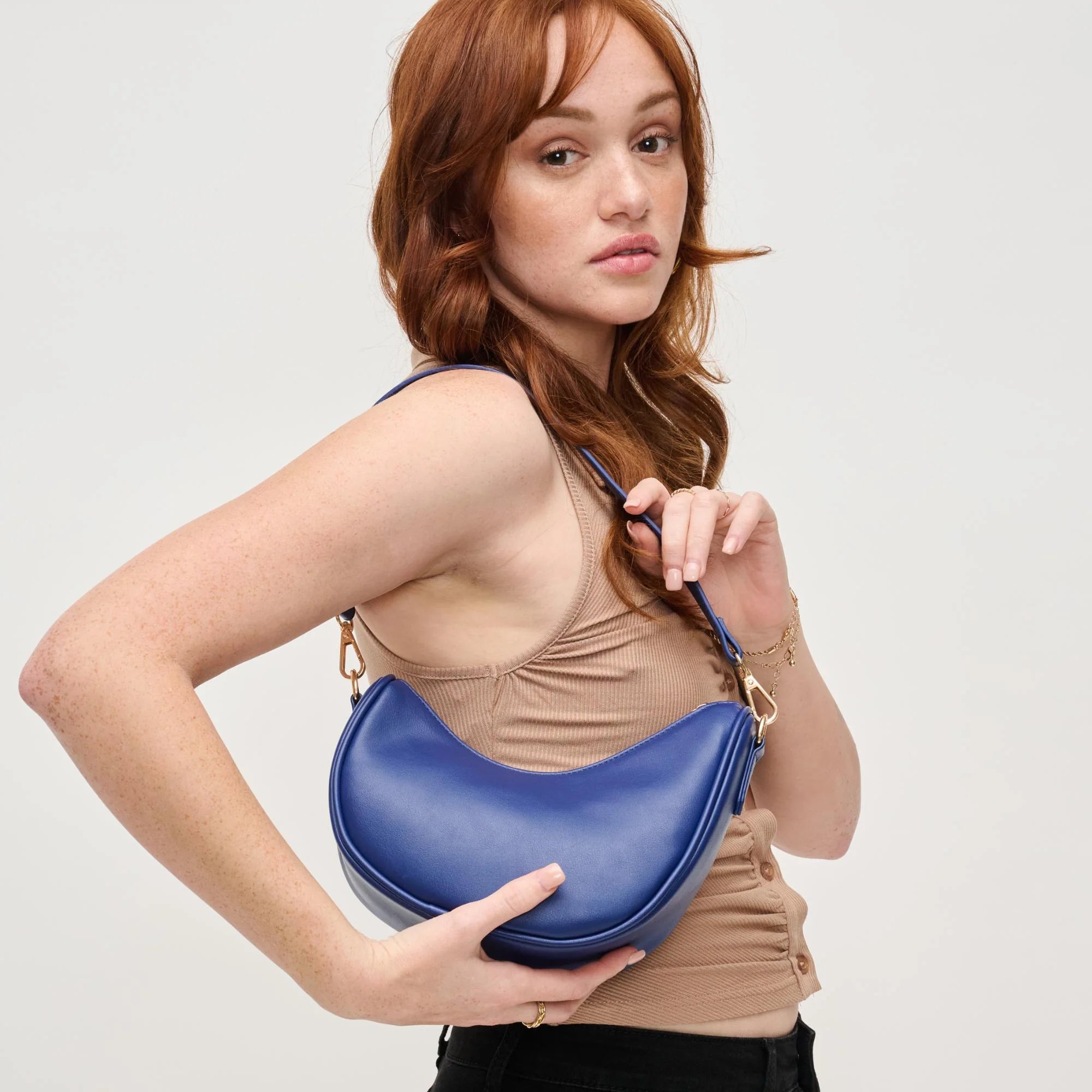 Urban Expressions Mila Shoulder Bag, Navy