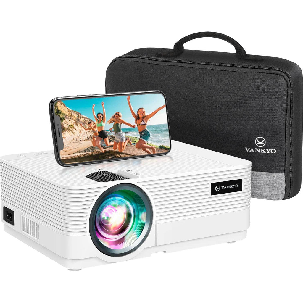 Vankyo Leisure 470 Pro Native Wireless Mini Projector, White