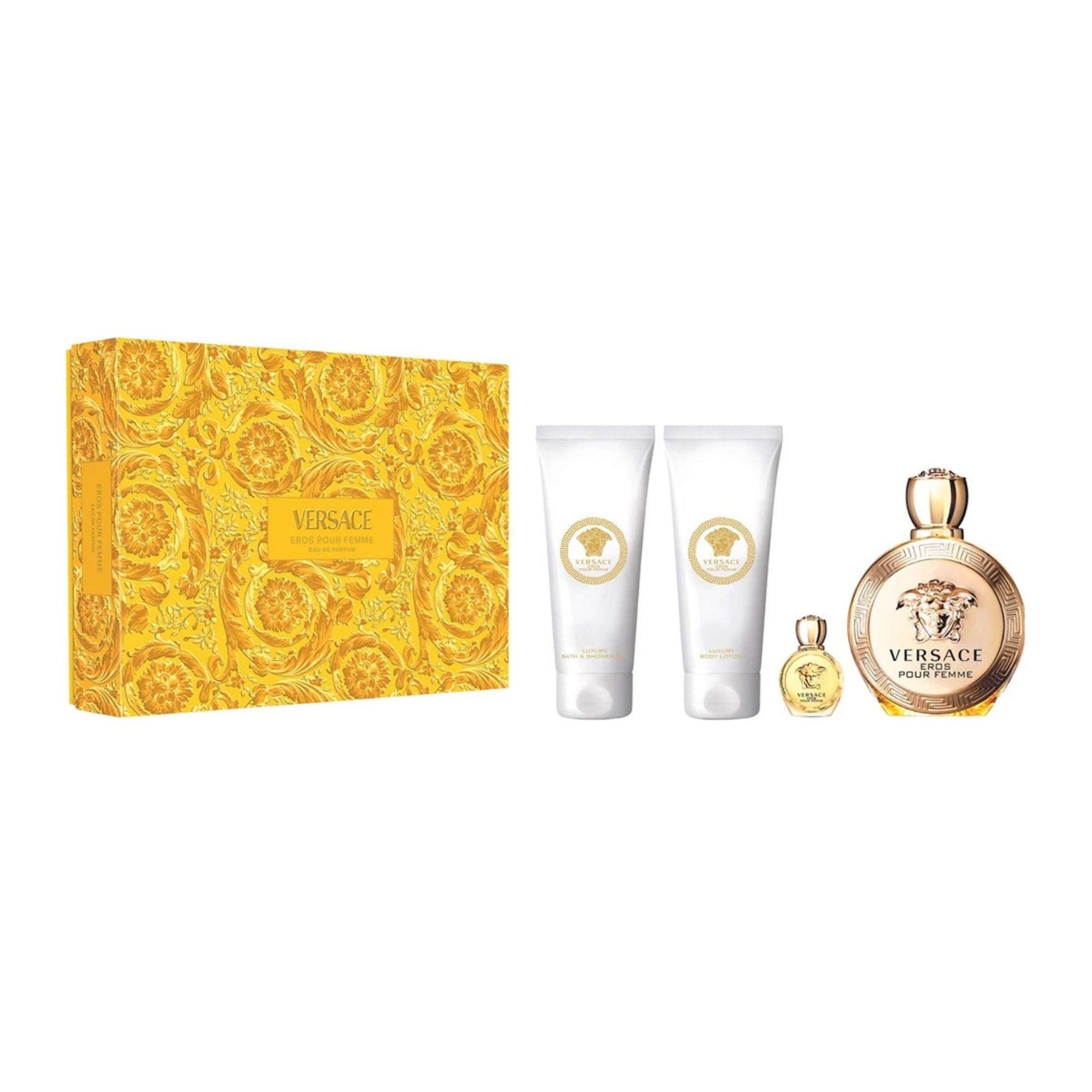 VERSACE - Eros 4 Piece Gift Set