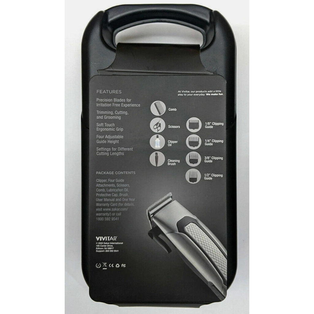 Vivitar 10 Piece Hair & Beard Trimming Kit