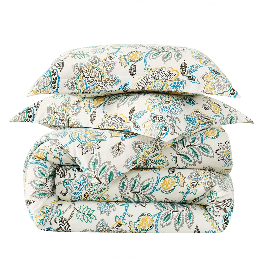 Wanderlust Comforter Set, Cream