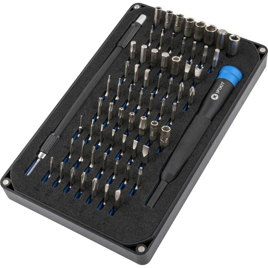 iFixit Mako 64 Bit Driver Kit, Black/Blue