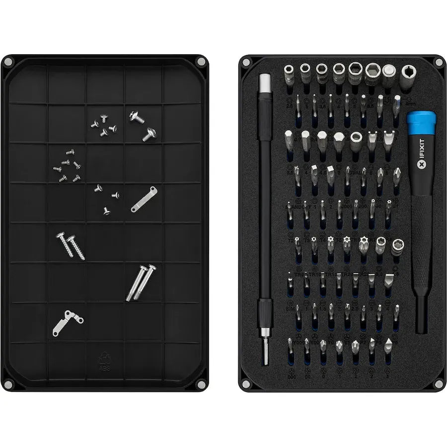 iFixit Mako 64 Bit Driver Kit, Black/Blue