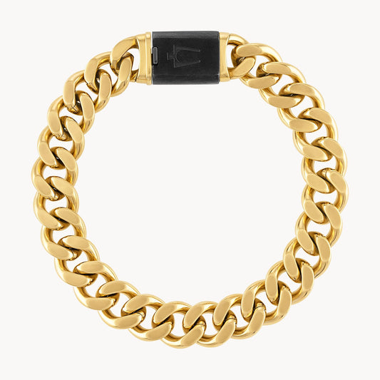 Bulova Classic Curb Chain Bracelet