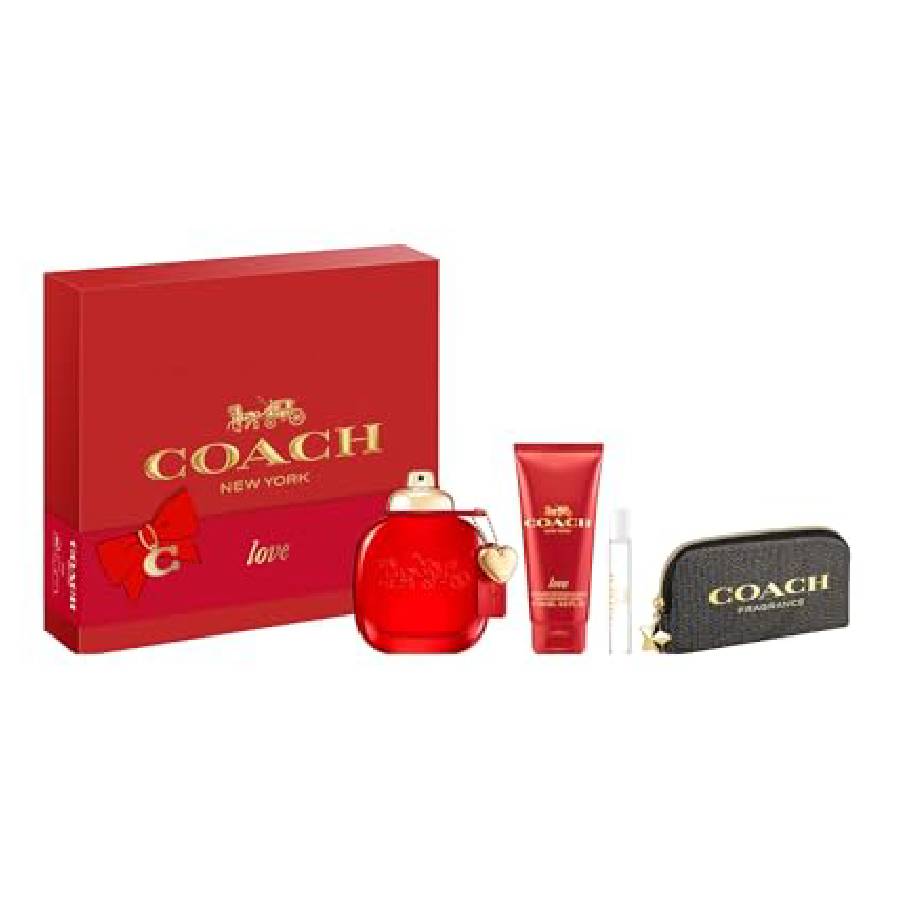 COACH - Love 4 Piece Gift Set