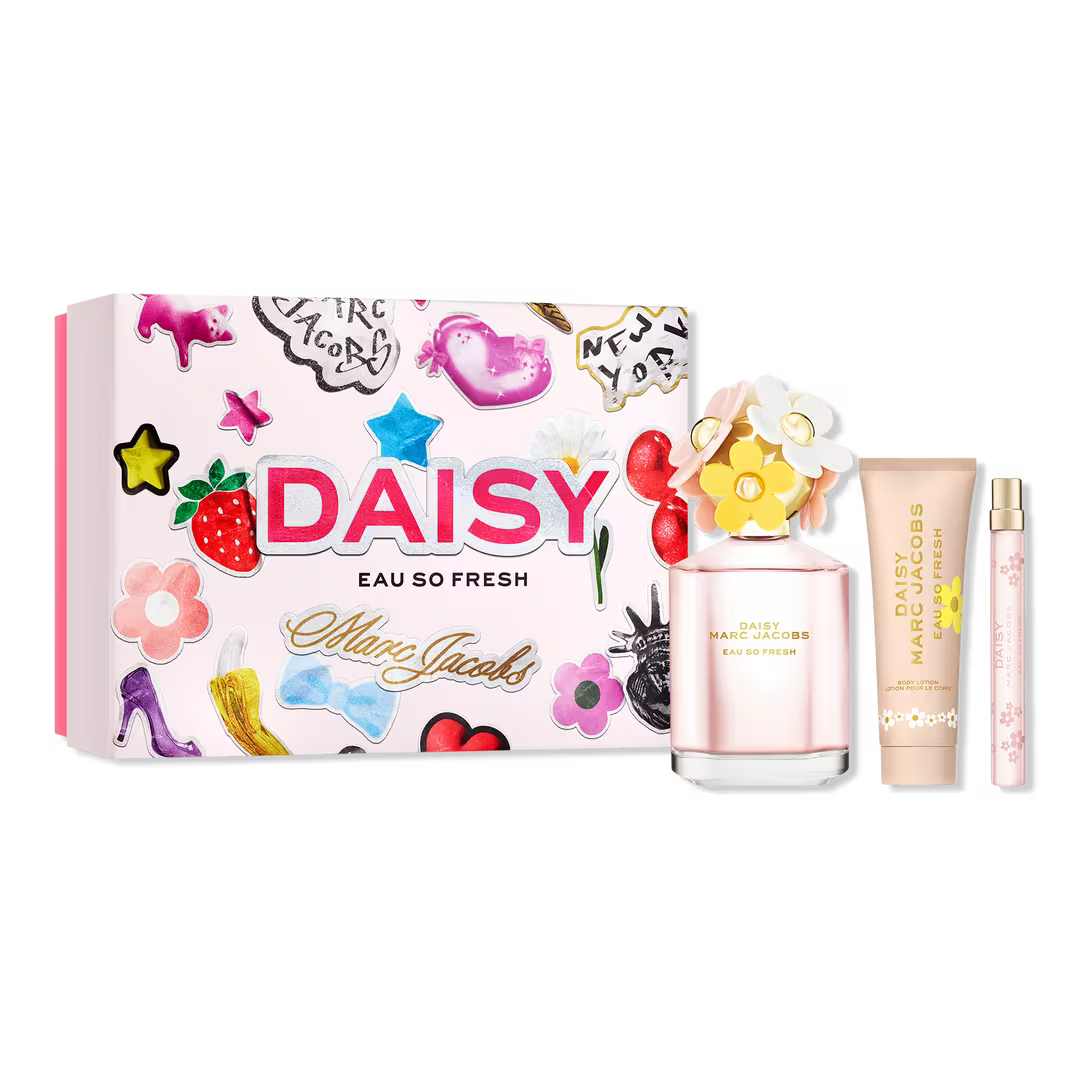 MARC JACOBS - Daisy Eau So Fresh, set de regalo de 3 piezas