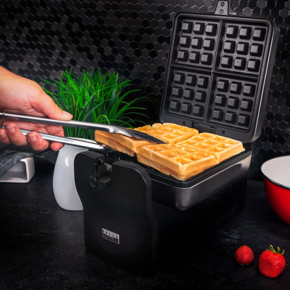 Bella Pro Series Belgium Waffle Maker, Stainless Steel