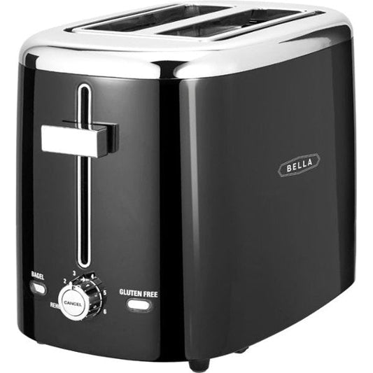 Bella 2 Slice Extra Wide Slot Toaster, Black