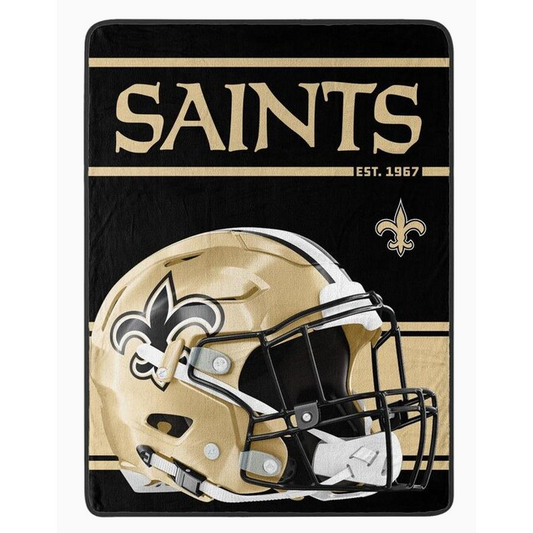 New Orleans Saints - Super Plush Throw Blanket