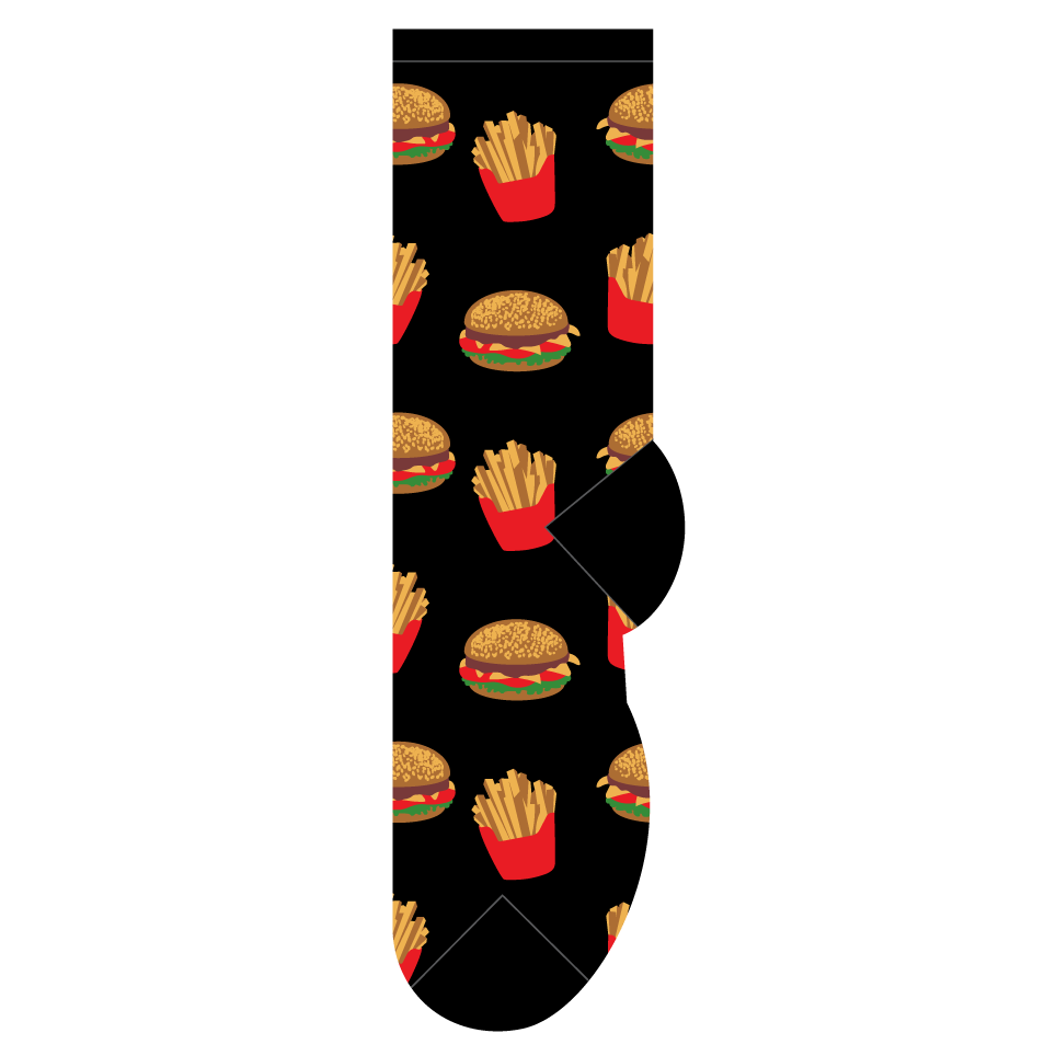 Hamburger & Fries
