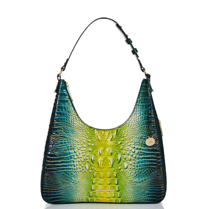 Brahmin Melbourne Collection Tabitha Shoulder Bag, Zesty Green Ombre