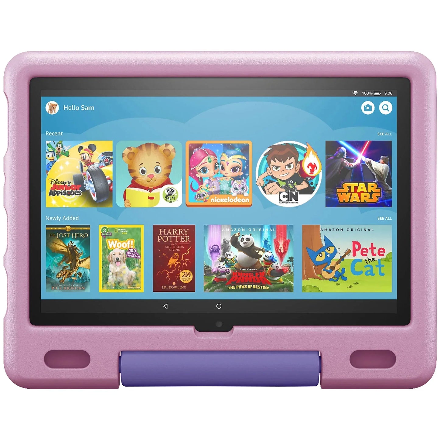2022 Kindle Fire 32G HD 8 Kids, Purple