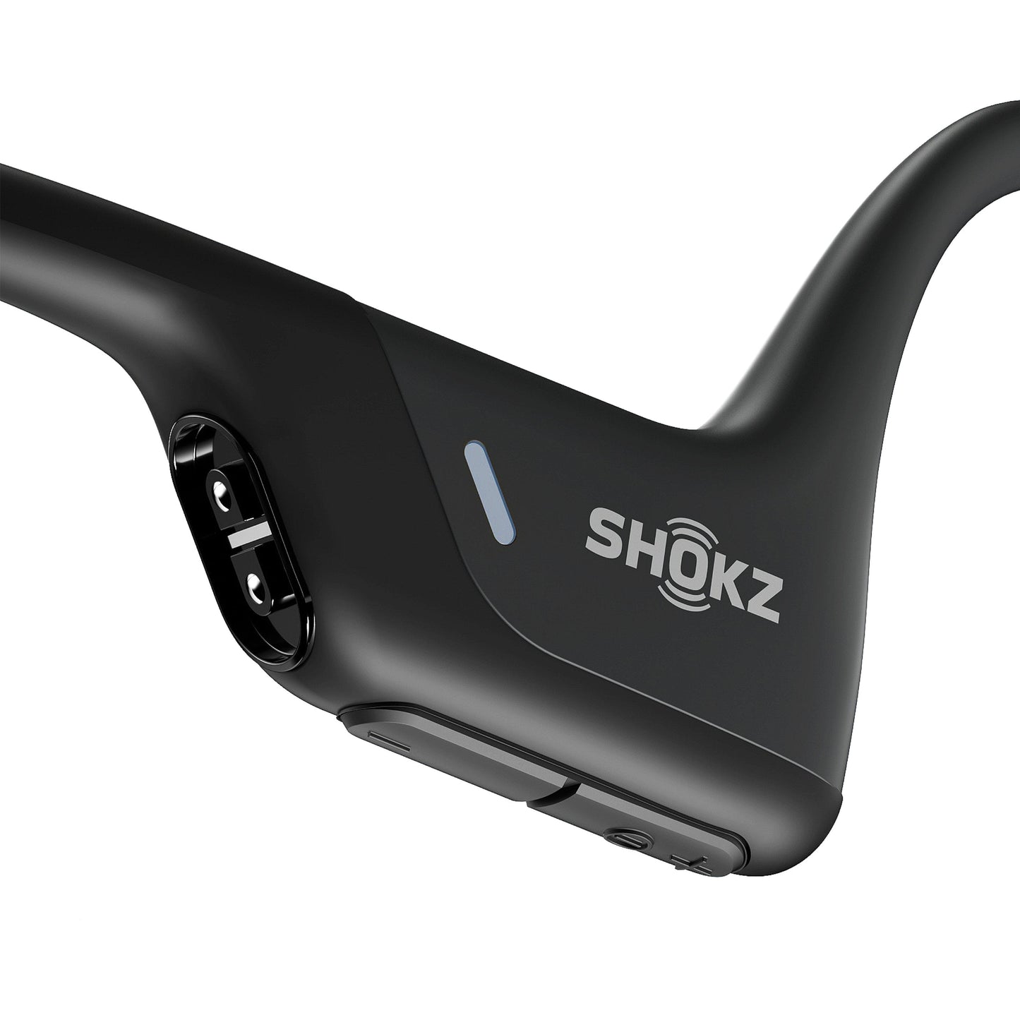Shokz Open Run Premium Open Ear Sport Headphones, Black